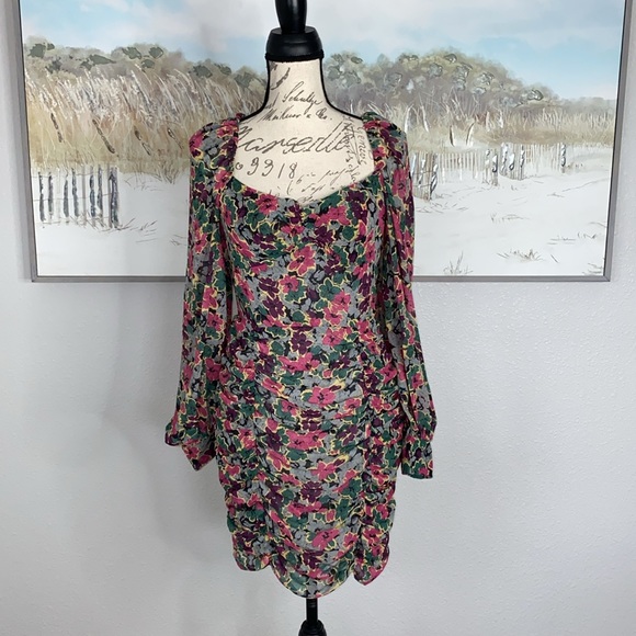 Buddy Love Madeline Long Sleeve Party Dress in Blooms Size M 🌸LIKE NEW!🌸 - Picture 3 of 16